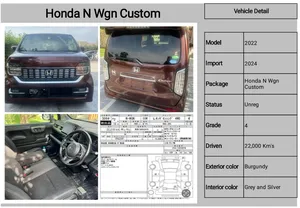 Honda N Wgn Custom 2022 for Sale