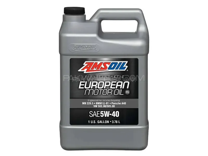 Amsoil 5w-40 Fs 100% Synthetic European Motor Oil 3.78 Ltrs Image-1