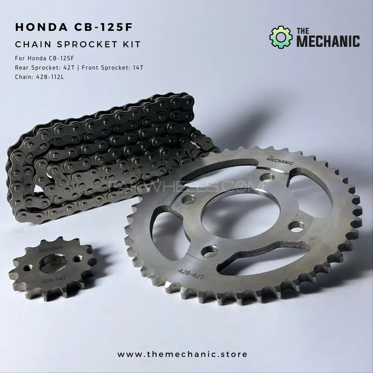 Chain Sprocket Kit Honda CB 125F Image-1