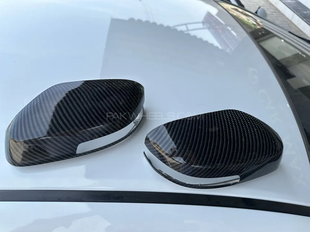 Honda City Side Mirror Carbon Fiber Cover for 2019-20 model Image-1