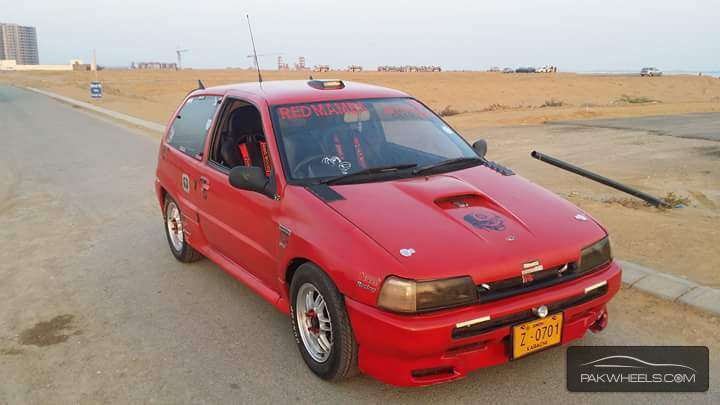 Daihatsu Charade - 1988 Red Mamba Image-1