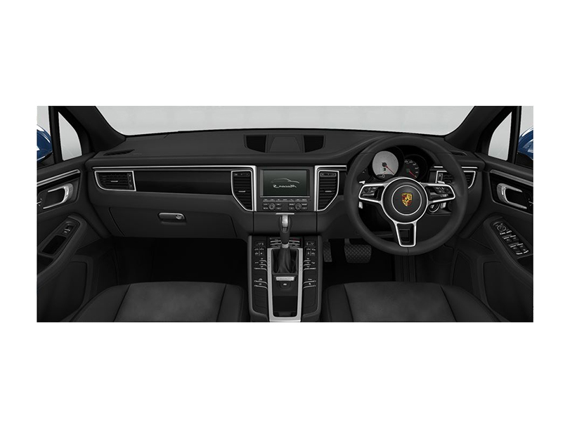 Porsche Macan Interior Dashboard view