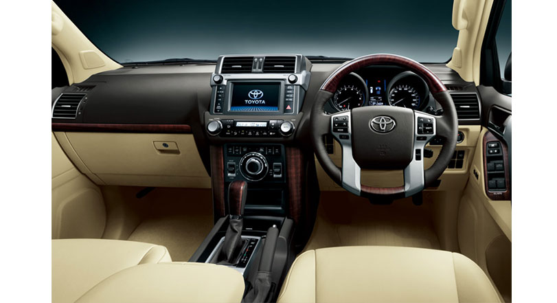 Toyota Prado 4th Generation Interior 