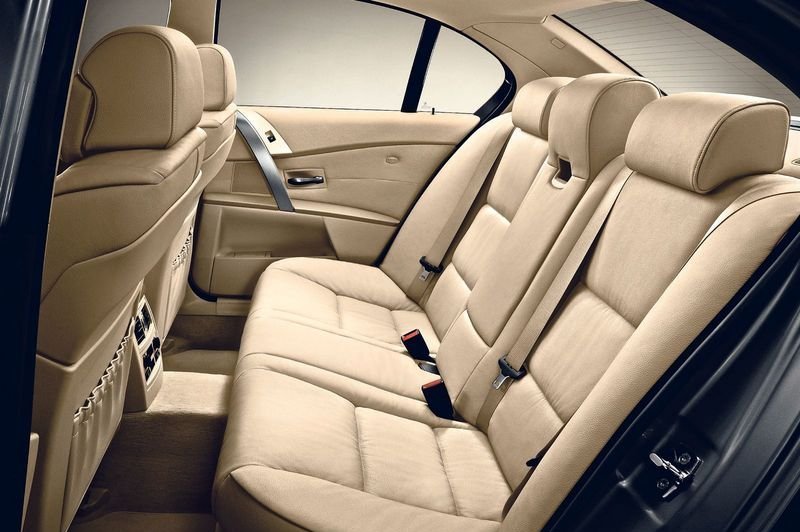 BMW 5 Series Interior Rear Cabin