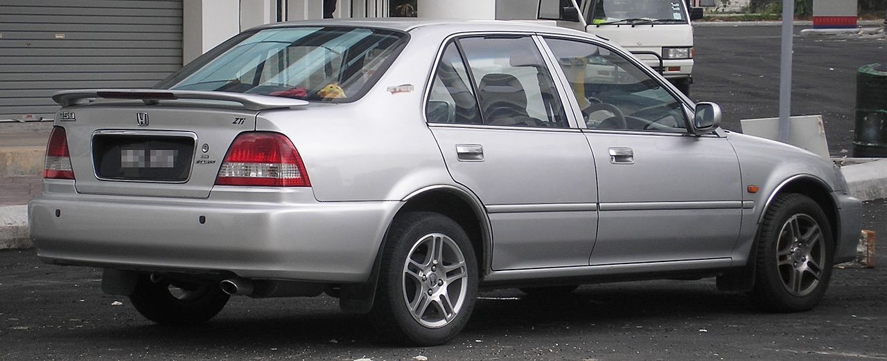 Honda City Exterior Rear Side View