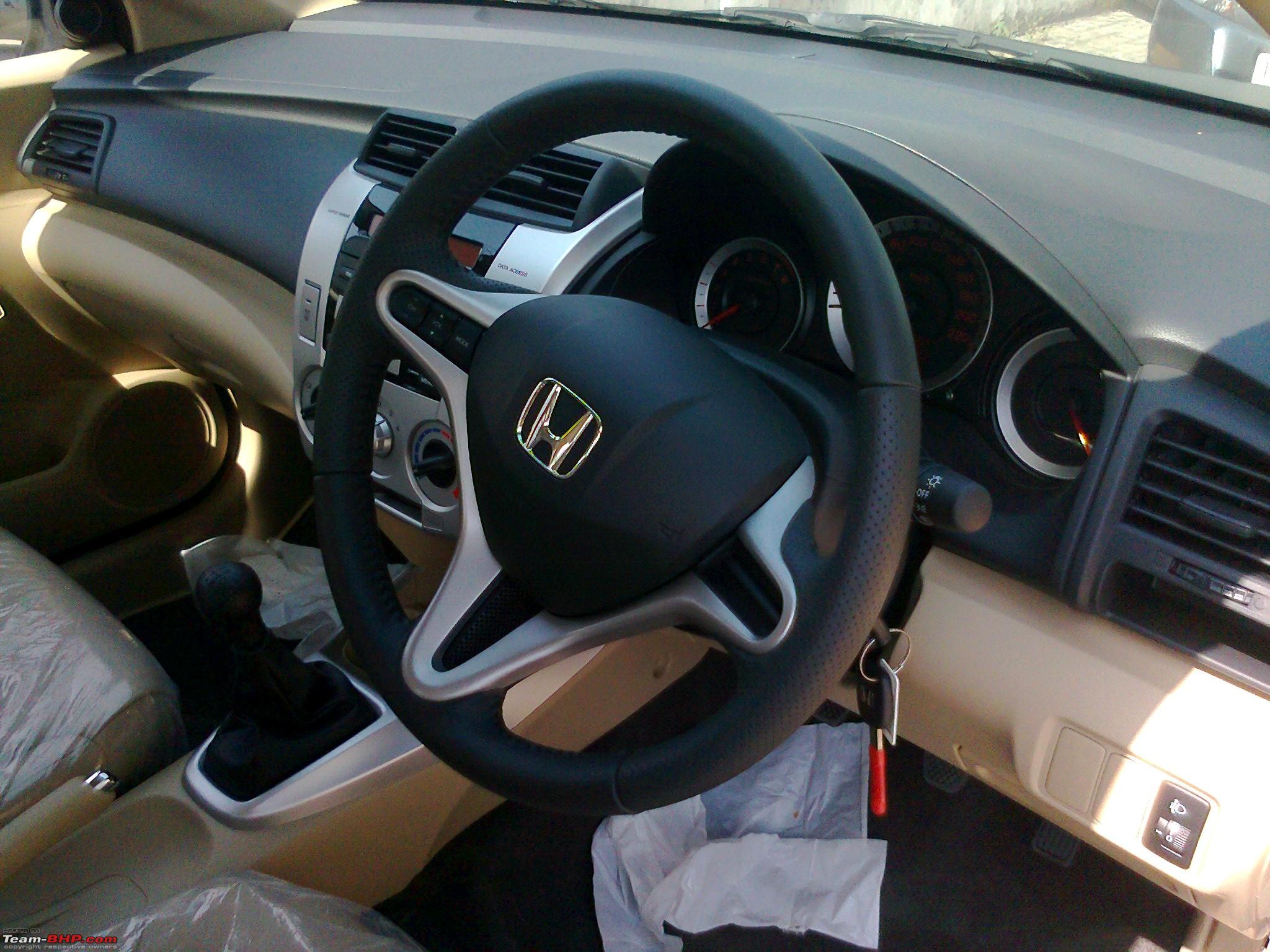 Honda City Interior Steering Wheel