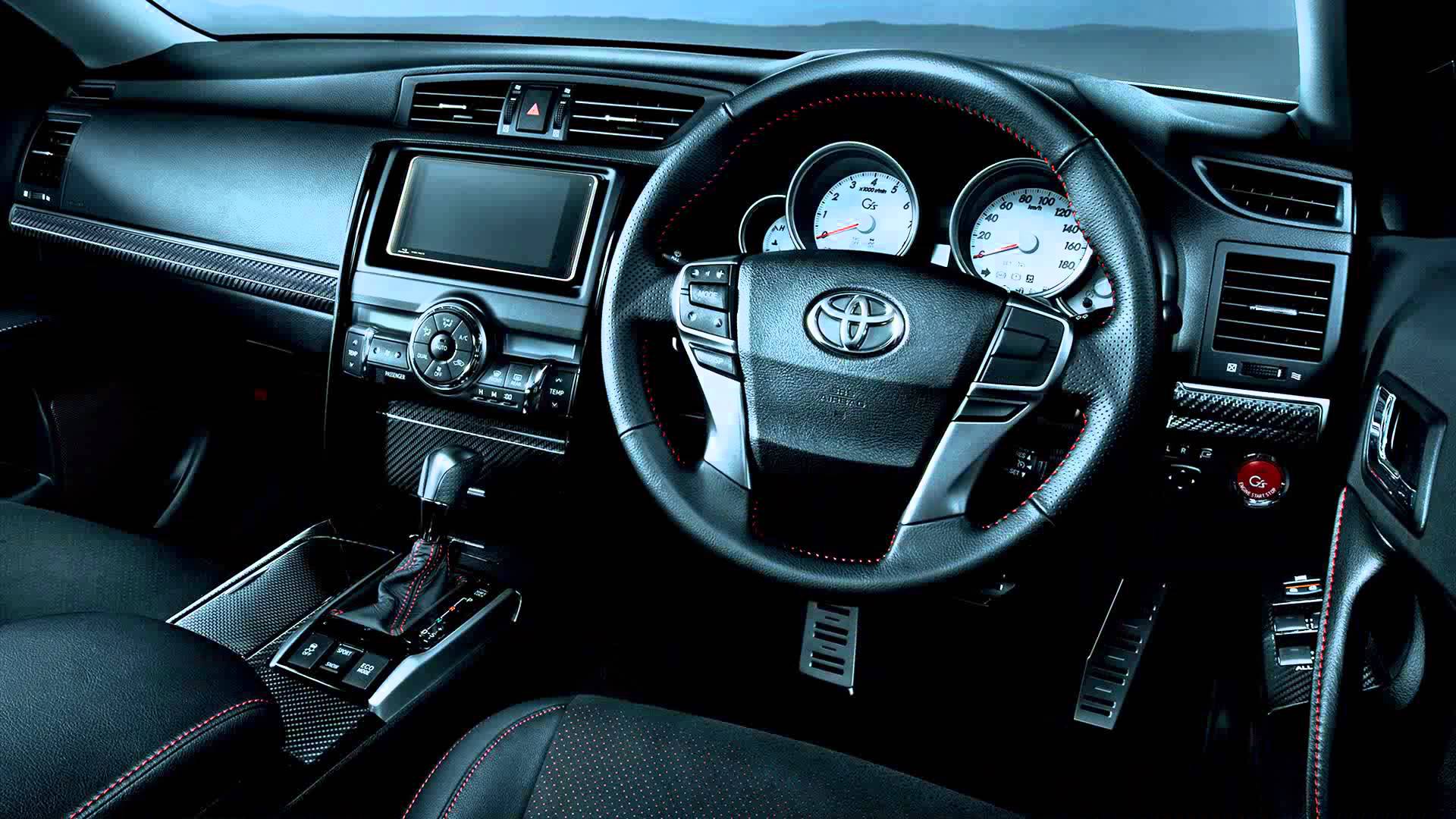Toyota Mark X Interior Dashboard