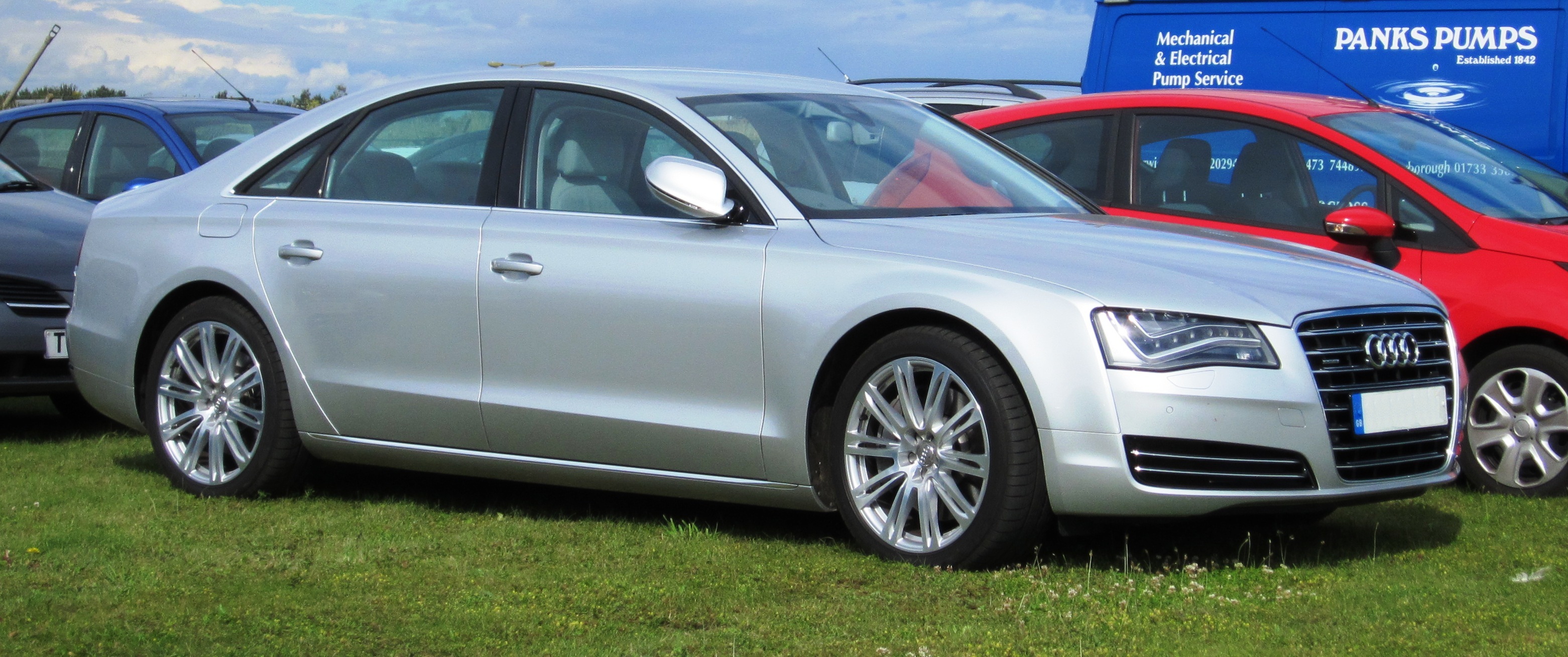 Audi A8 Exterior Side View