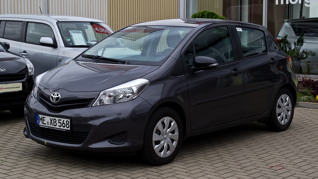 Toyota Vitz 3rd Generation Exterior Front Side View