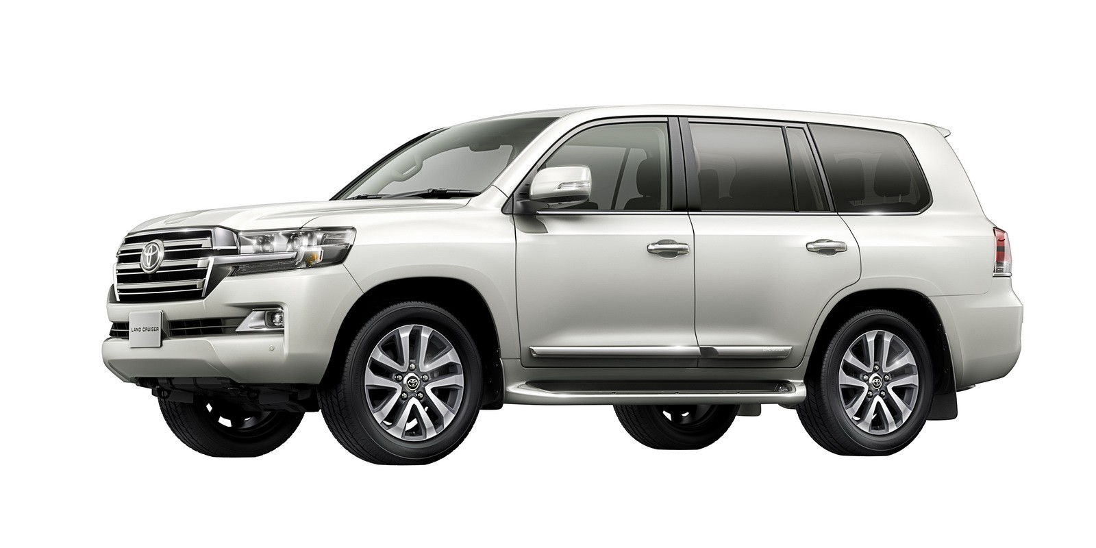 Toyota Land Cruiser 200-Series (Facelift) Generation Exterior Side View
