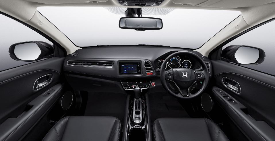 Interior of Honda HR V 2023