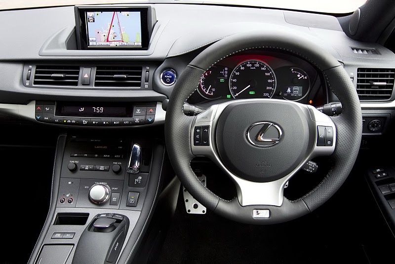 Lexus CT200h Interior Dashboard