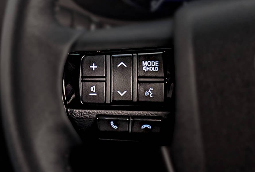 ٹویوٹا ہائی لکس Interior Steering Switches
