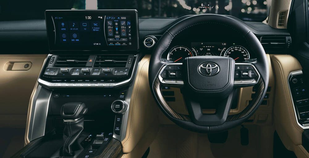 Toyota Land Cruiser 2024 Interior Dashboard