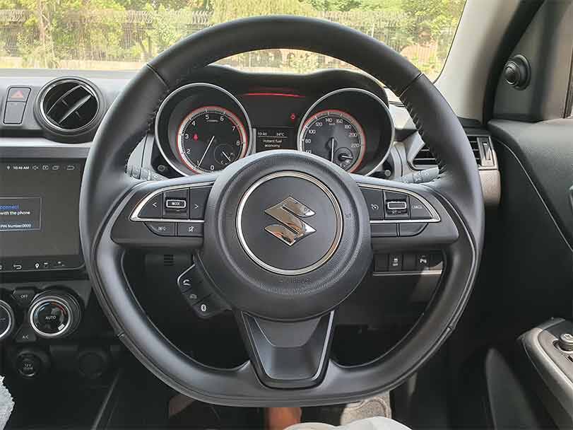 Suzuki Swift 2023 Interior Steering