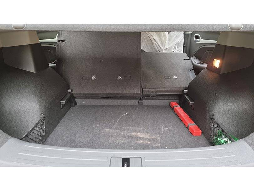 MG ZS EV Exterior Boot Space with 60;40 Seats Split