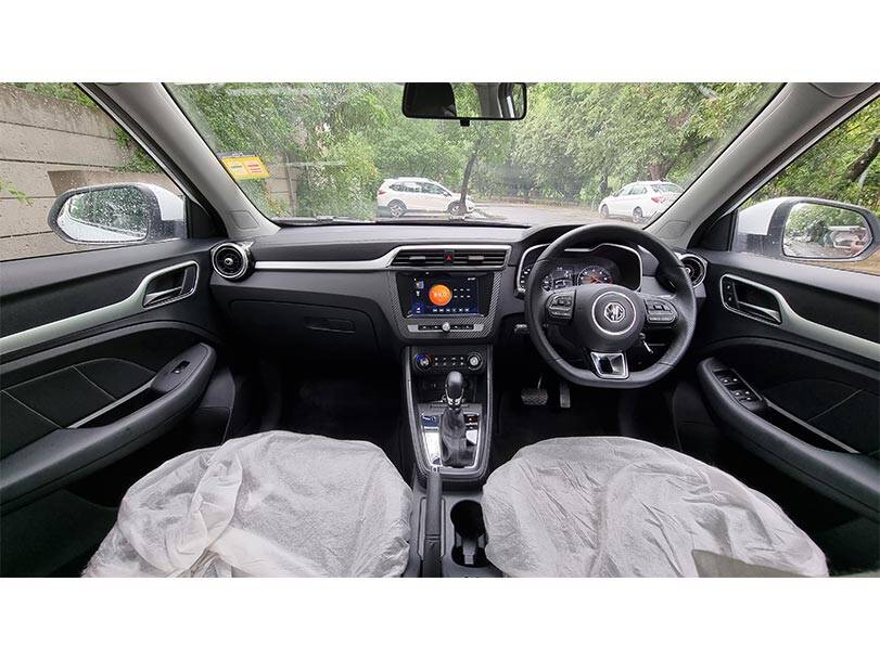 MG ZS EV Interior Cockpit