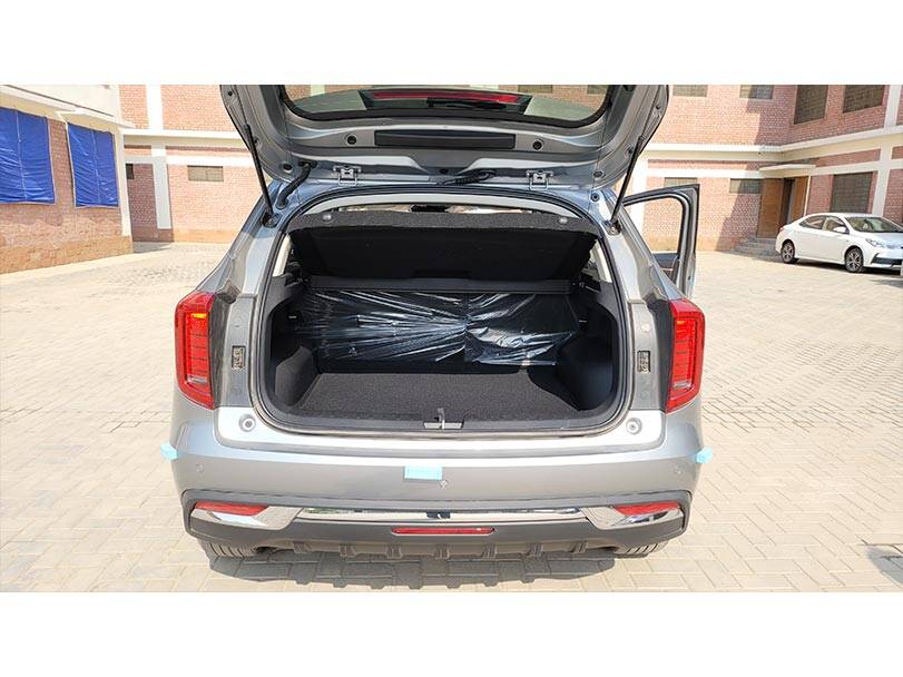 Haval Jolion Exterior Boot Space