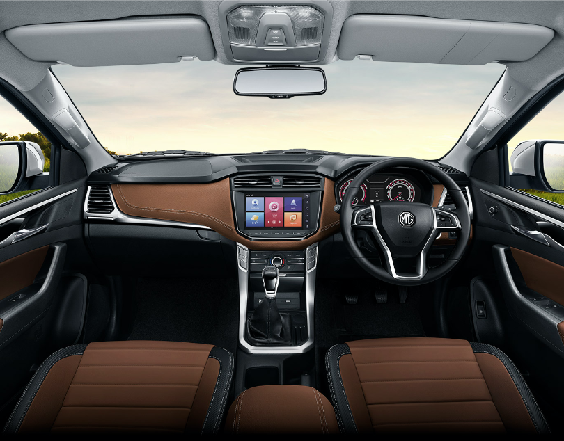 MG Extender Interior Dashboard View