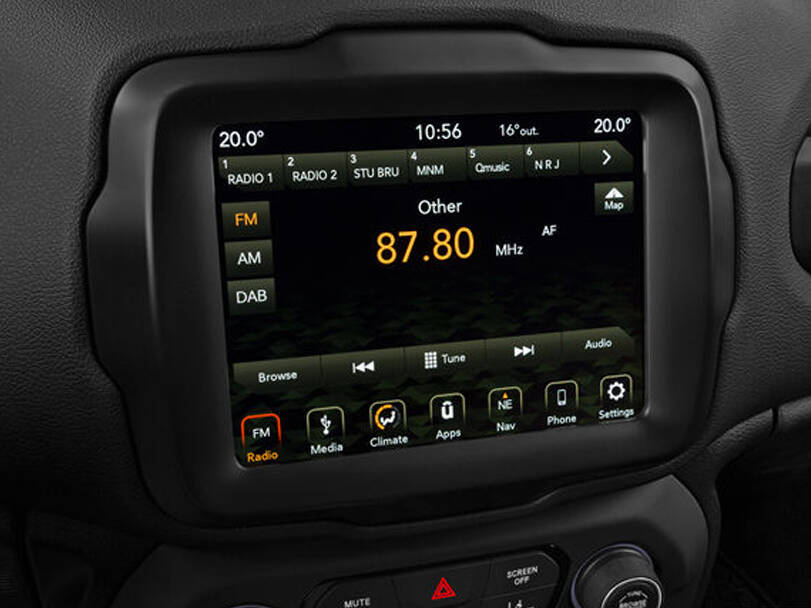 Jeep Renegade Interior 