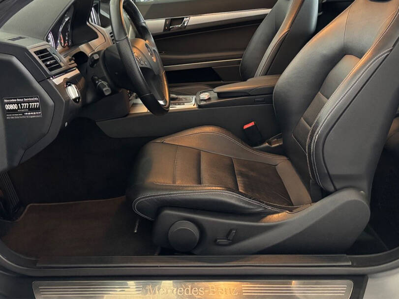 Mercedes Benz E Class Cabriolet Interior 