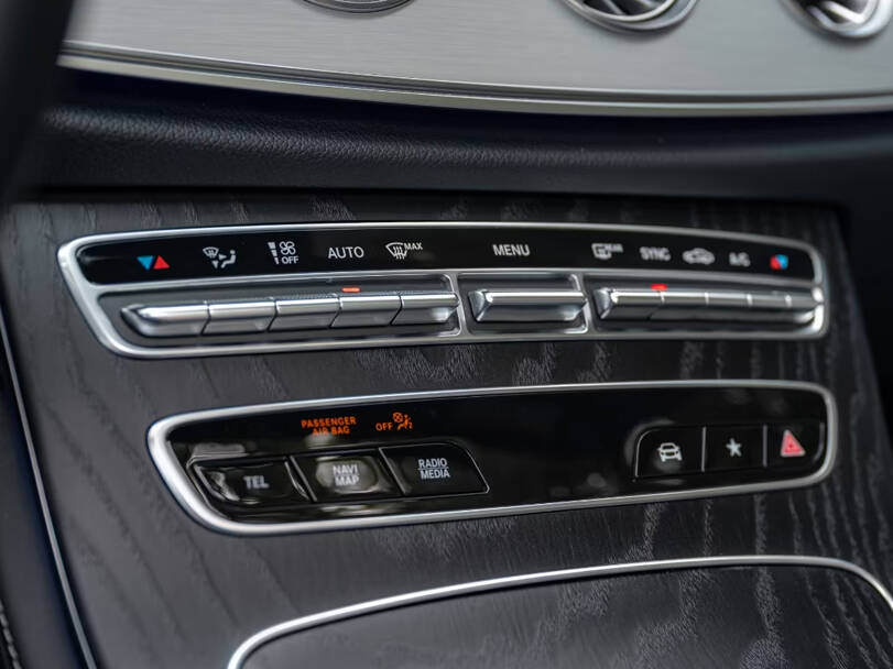 Mercedes Benz E Class Cabriolet Interior 