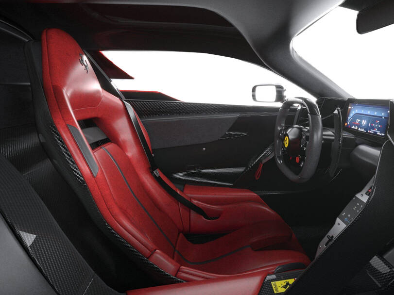 فراری F80 Exterior Seats