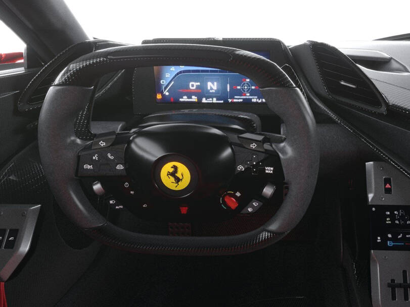 فراری F80 Exterior Steering Wheel
