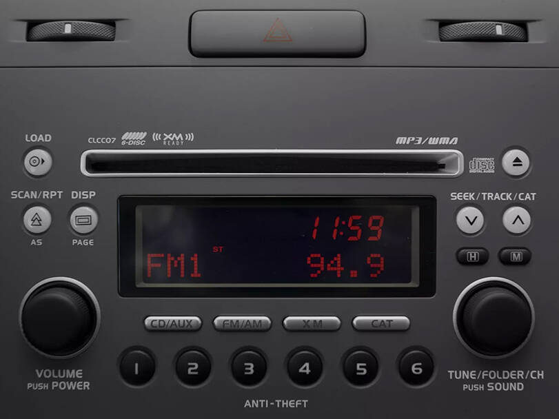 سوزوکی ویٹارا تیسری (جے ٹی) جنریشن Interior Audio System