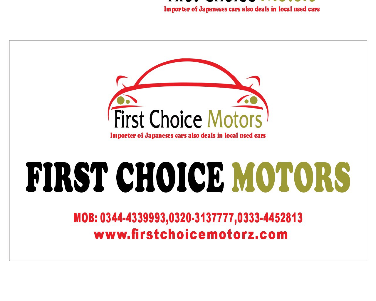 First Choice Motors